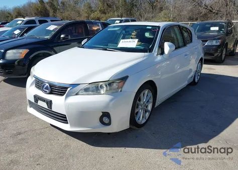 2012 Lexus Ct 200H Premium z USA, uszkodzony, nr VIN JTHKD5BH5C2074096